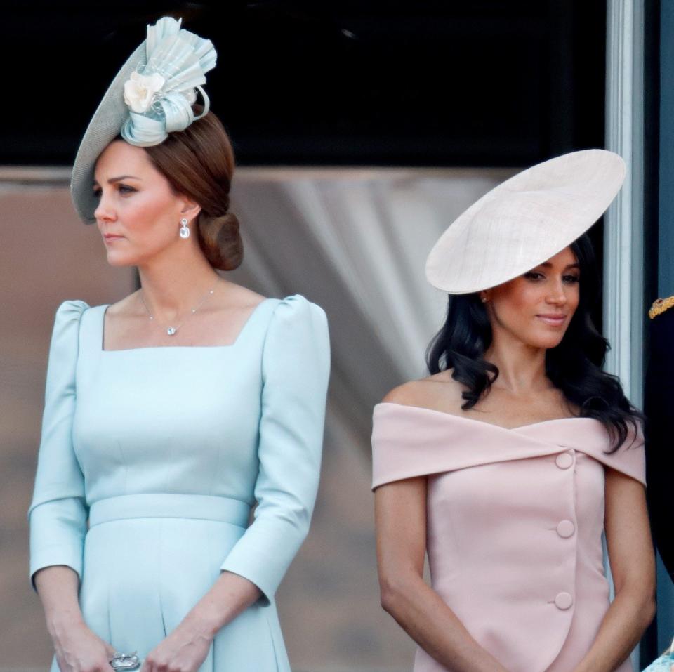 The Princess of Wales and the Duchess of Sussex