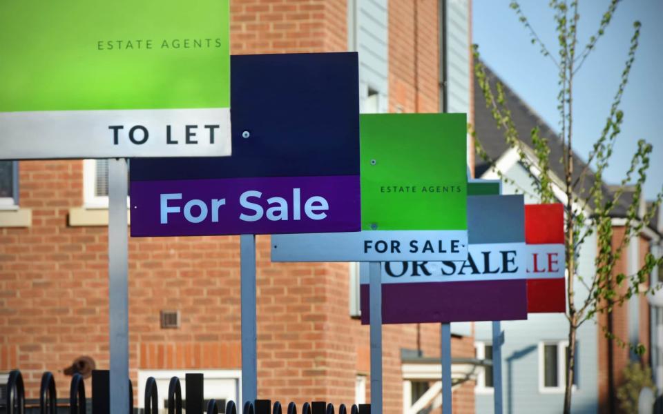UK house prices fell for the second consecutive month - iStockphoto