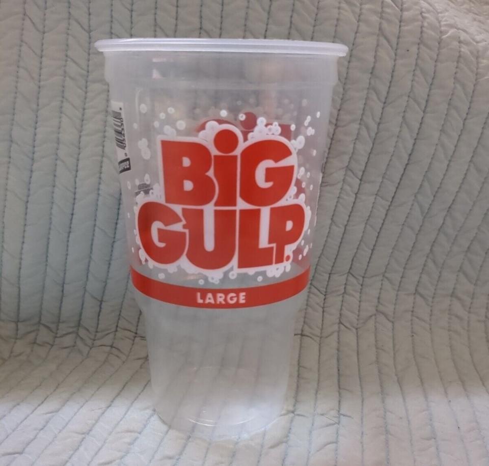 A Big Gulp cup