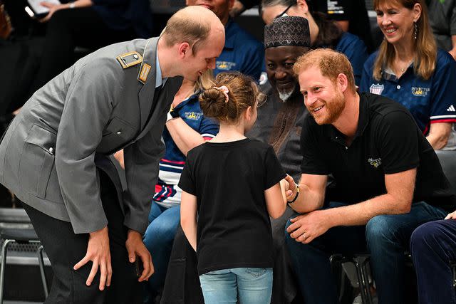 <p>Tim Rooke/Shutterstock</p> Prince Harry at the 2023 Invictus Games