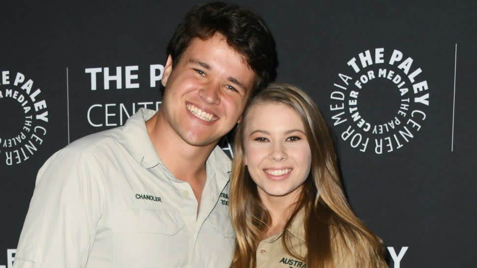 Chandler Powell and Bindi Irwin