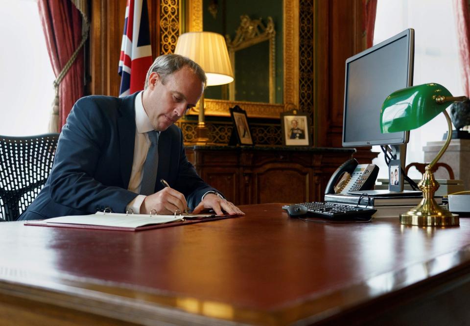 10 Downing Street/AFP/Getty