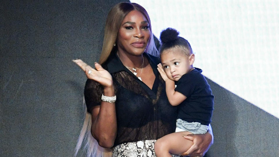 Mandatory Credit: Photo by Stephen Lovekin/Shutterstock (10406653ad)Serena Williams and daughter Alexis Olympia Ohanian Jr.