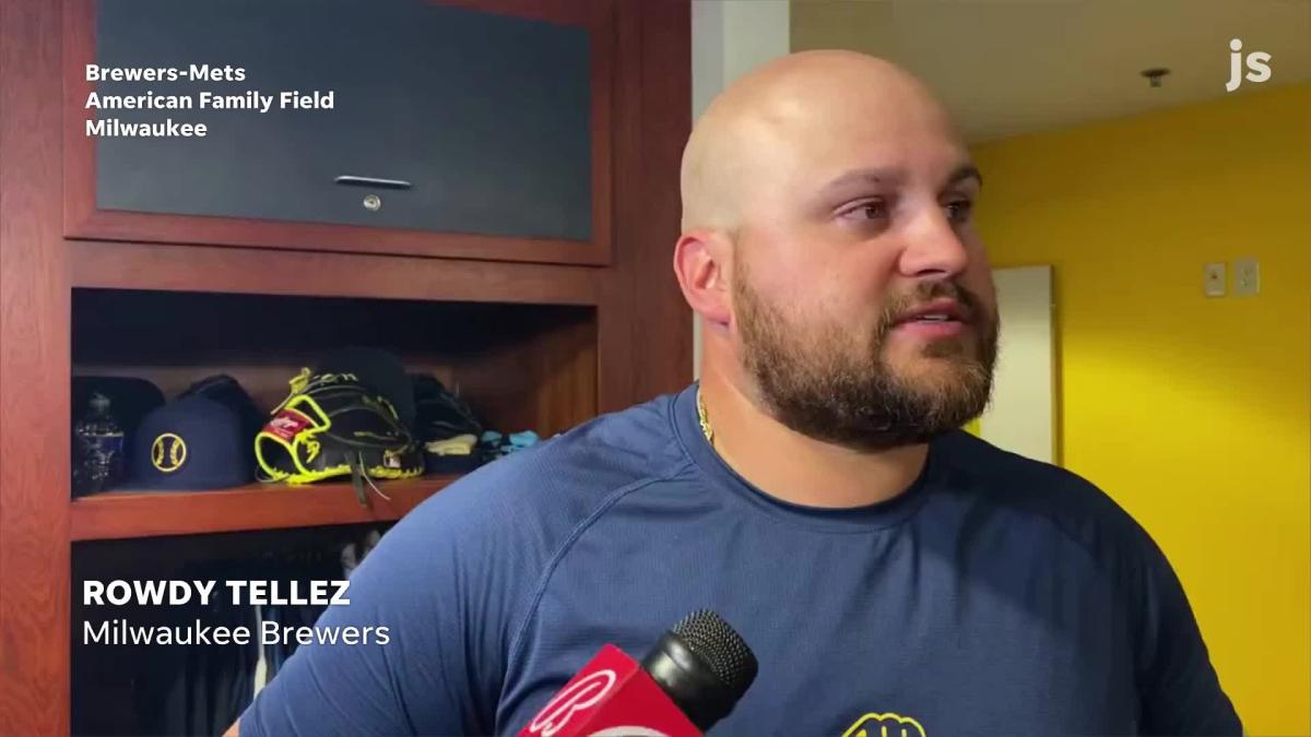 Rowdy Tellez on Max Scherzer, Wade Miley and his own math skills