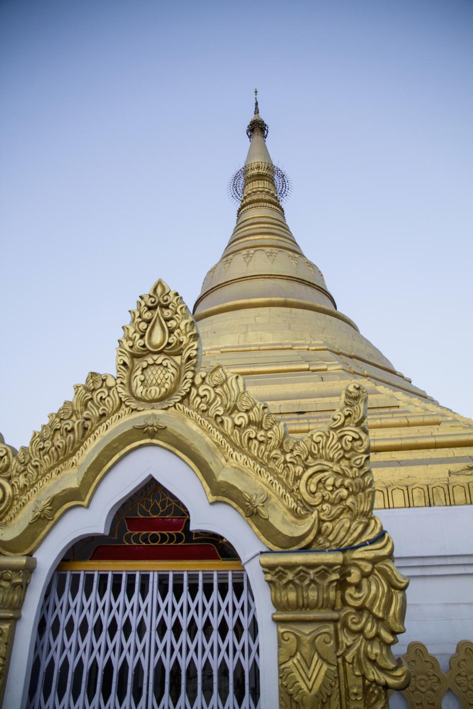 <h1 class="title">Nepal, Myanmar Golden Temple in Lumbini</h1><cite class="credit">Photo by Martin Benik. Image courtesy of Getty Images.</cite>