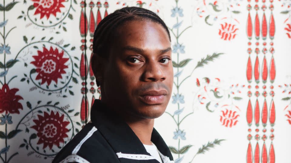 Telfar Clemens at the CFDA x Vogue Fashion Fund 'Americans in Paris' event, Paris Fashion Week, France in March 2018. - Hagop Kalaidjian/BFA/Shutterstock