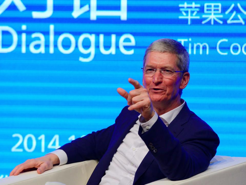 tim cook china