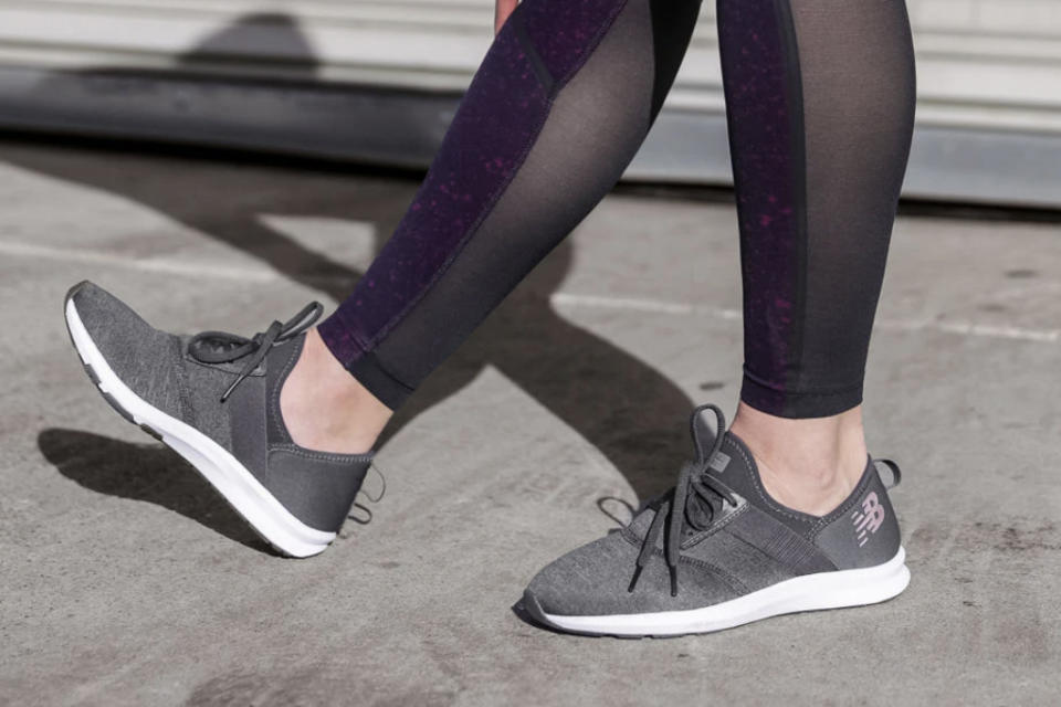 These sneakers were made for strutting. (Photo: New Balance)