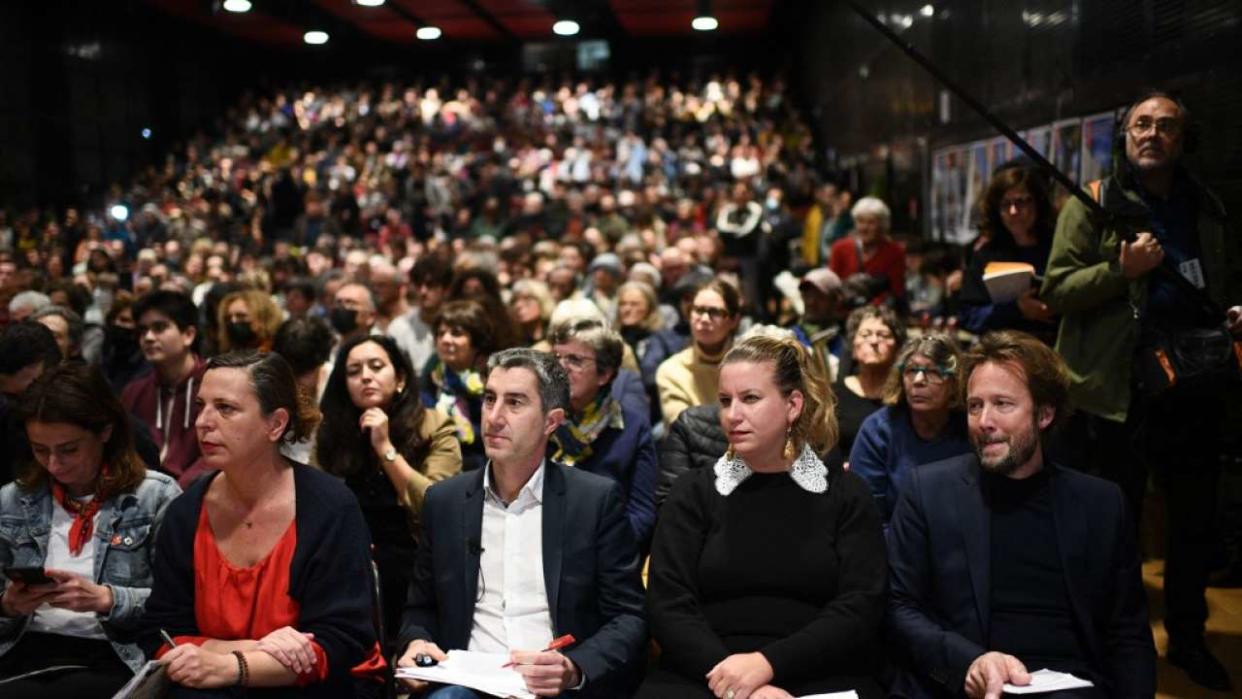 Le vote de la motion référendaire du RN renvoie la NUPES à ses vieux démons (photo d’illustration prise lors d’un meeting commun contre la réforme des retraites le 10 janvier à Paris)