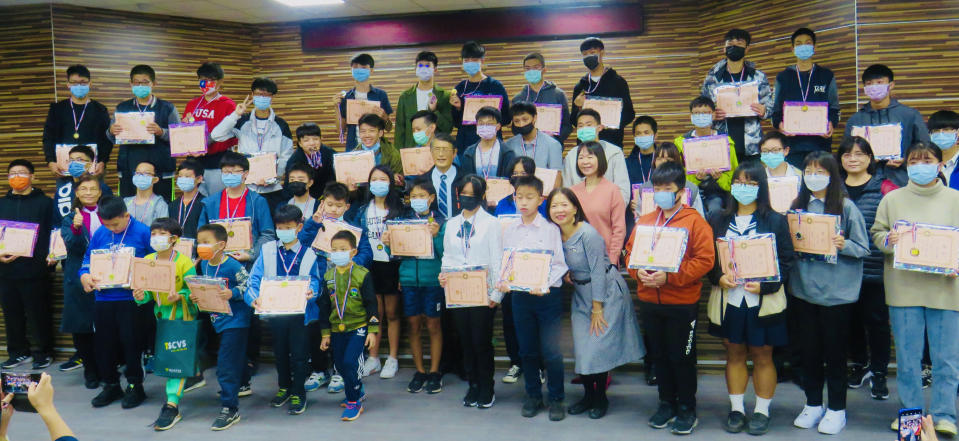 2021年更生日報盃數學大賽，在臺東高商舉辦頒獎典禮。