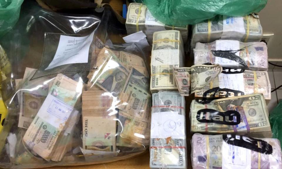 Police seized an estimated $6m that the Brazilian gangsters stole.