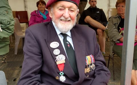 Kenneth Lang, 96, was part of the 13th (Lancashire) Parachute Battalion on D-Day - Credit: Telegraph