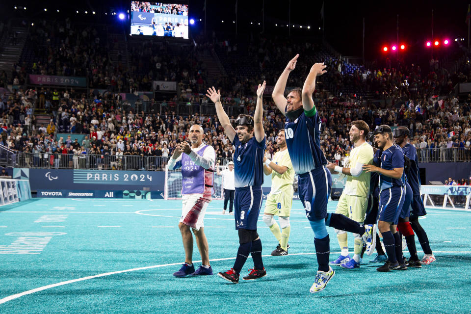 Le cécifoot français en finale