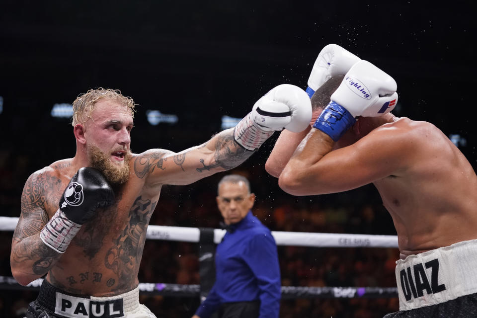 Jake Paul superó a Nate Díaz en su más reciente combate. (Photo by Sam Hodde/Getty Images)