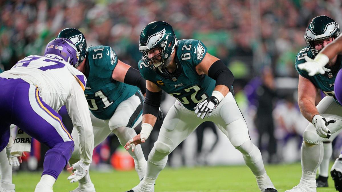 Eagles' Jason Kelce gives temperature of team after 2-0 start – NBC Sports  Philadelphia