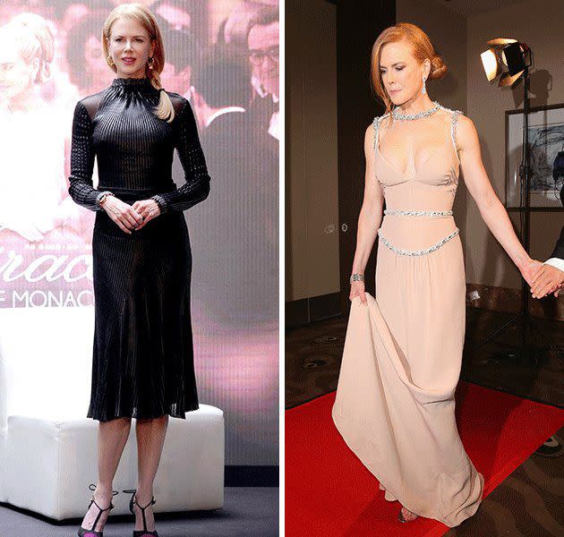 Nicole Kidman Big Tits - NICOLE KIDMAN COVERS UP AFTER BREAST IMPLANT RUMOURS