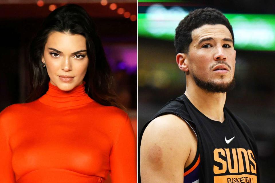 <p>Kevin Winter/WireImage; Quinn Harris/Getty</p> Kendall Jenner; Devin Booker