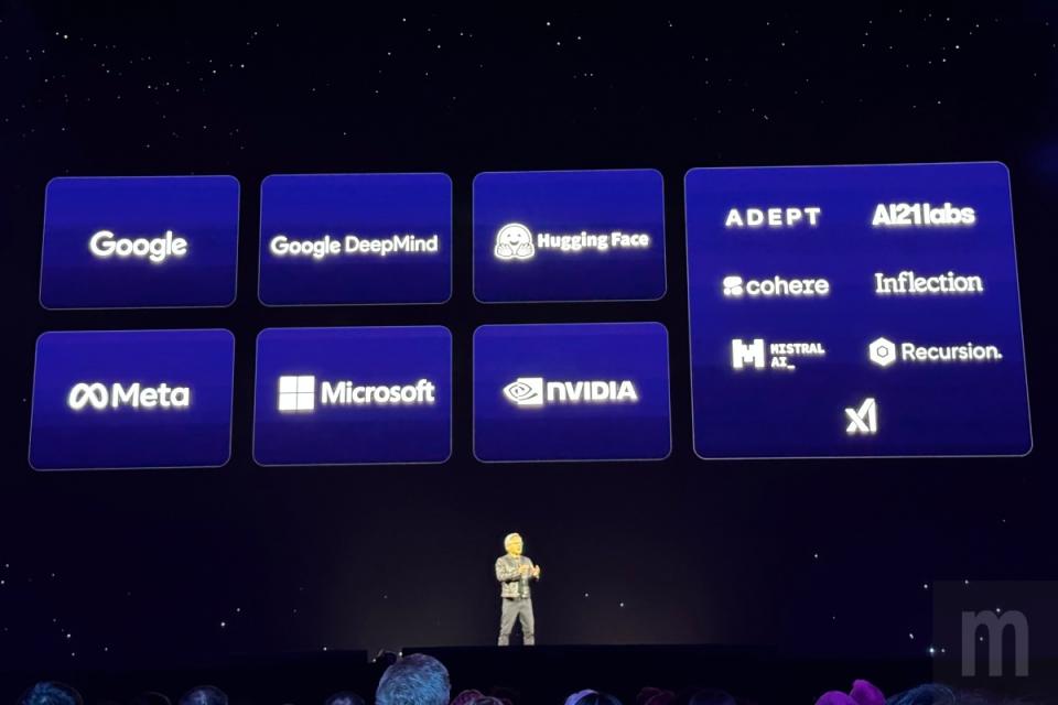 ▲可透過NVIDIA CUDA平台使用NVIDIA及其合作夥伴生態系統收錄的20多種熱門人工智慧模型建構服務