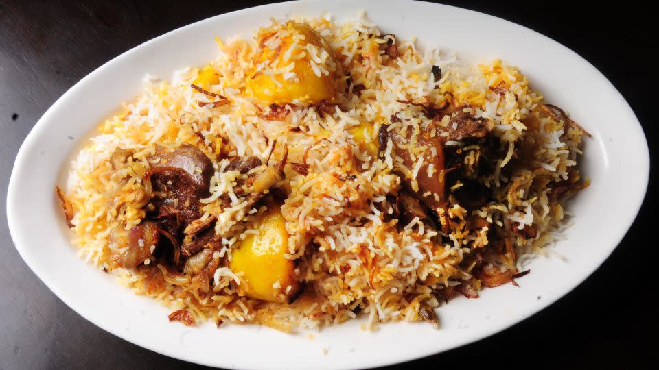 This rice dish is often served on special occasions. - Mint/Hindustan Times/Hindustan Times via Getty Images