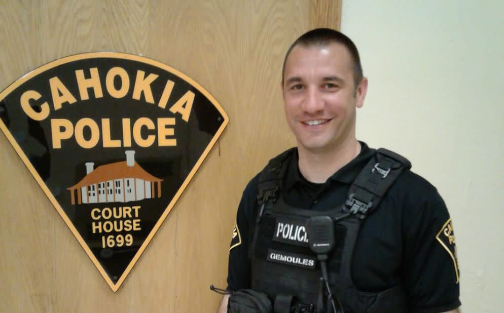 Cahokia Police Officer Roger Gemoules wouldn't let a young man drive with an invalid license to his job interview, so he took him himself. (Photo: Facebook)