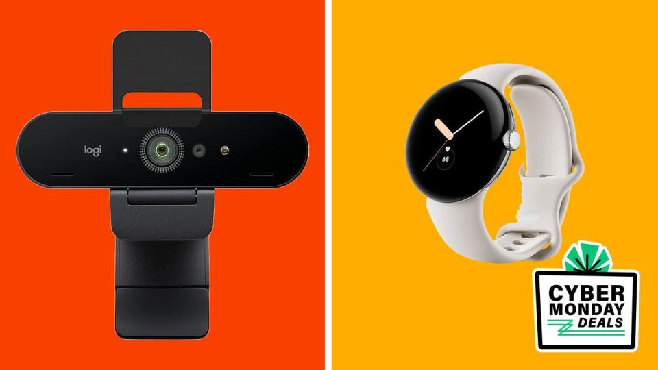 Amazon has a bevy of tech on sale for Cyber Monday, from computer cameras to smartwatches.