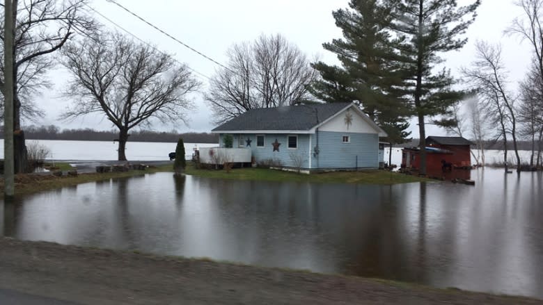 Water levels expected to remain steady in coming days, EMO says