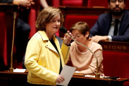 FILE PHOTO: Nathalie Loiseau, France's minister for European affairs, in the National Assembly in Paris, June 13, 2018. REUTERS/Benoit Tessier/File Photo
