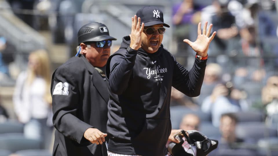 Boone was in disbelief after the decision. - Mike Stobe/Getty Images