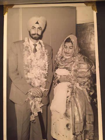 <p>Nikki Haley Facebook</p> Ajit Singh Randhawa and Raj Kaur Randhawa.