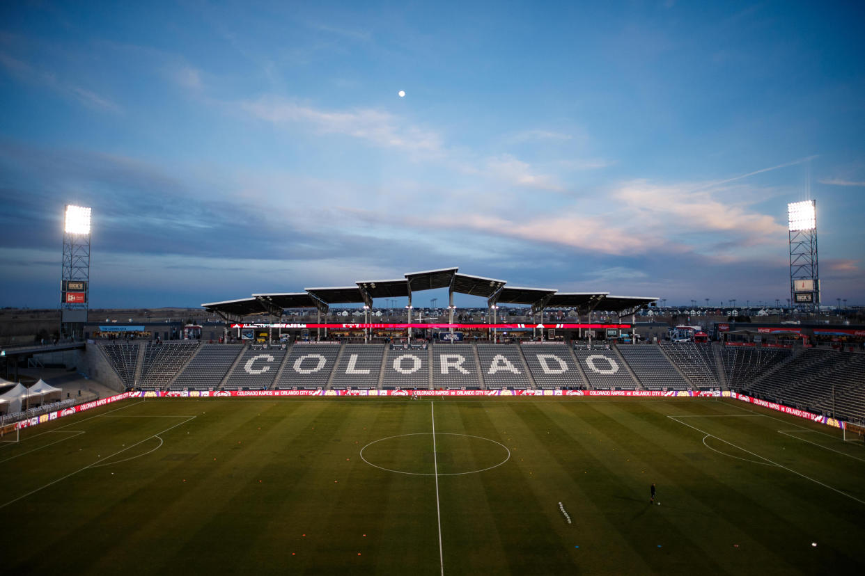 Dick's Sporting Goods Park, home stadium of the Colorado Rapids of MLS. (Isaiah J. Downing/USA Today)