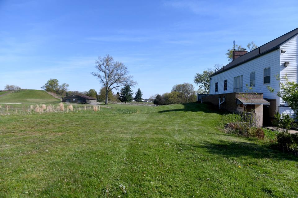 This year's improvements at Tam O'Shanter park will help make the space more useable as a park. Many of the current facilities are leftover from when the property was a golf course. Thursday, April 25, 2024.