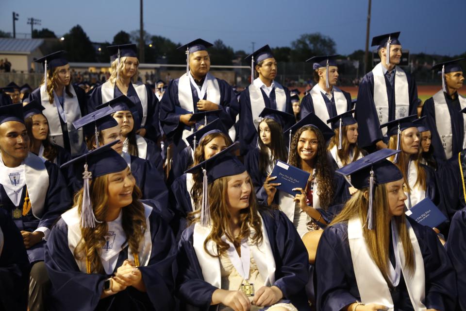 Piedra Vista High School held the graduation ceremony for the Class of 2022 on May 17 at Hutchison Stadium in Farmington.