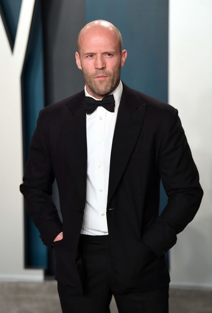 beverly hills, california   february 09 jason statham attends the 2020 vanity fair oscar party hosted by radhika jones at wallis annenberg center for the performing arts on february 09, 2020 in beverly hills, california photo by karwai tanggetty images