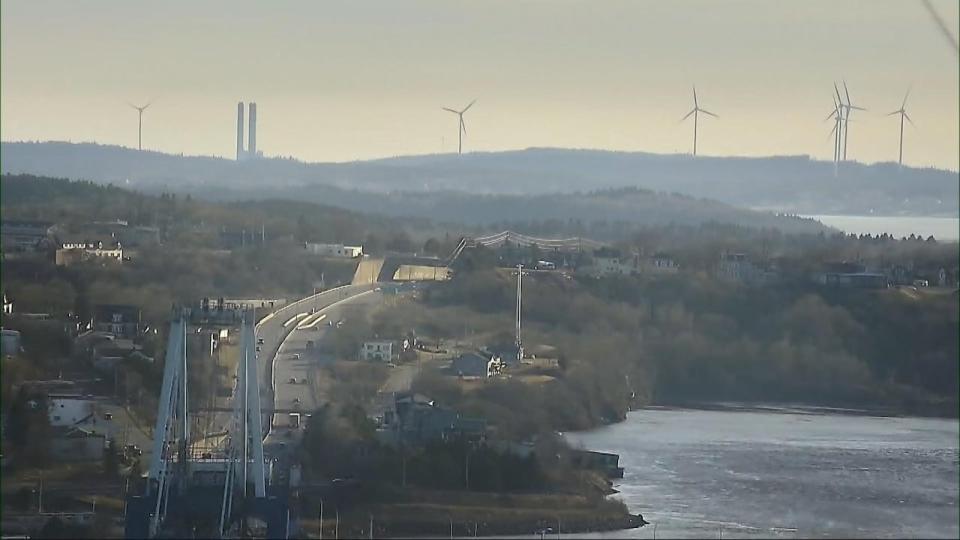 The Burchill Energy Wind Project in Saint John is now up and running with eight turbines. 