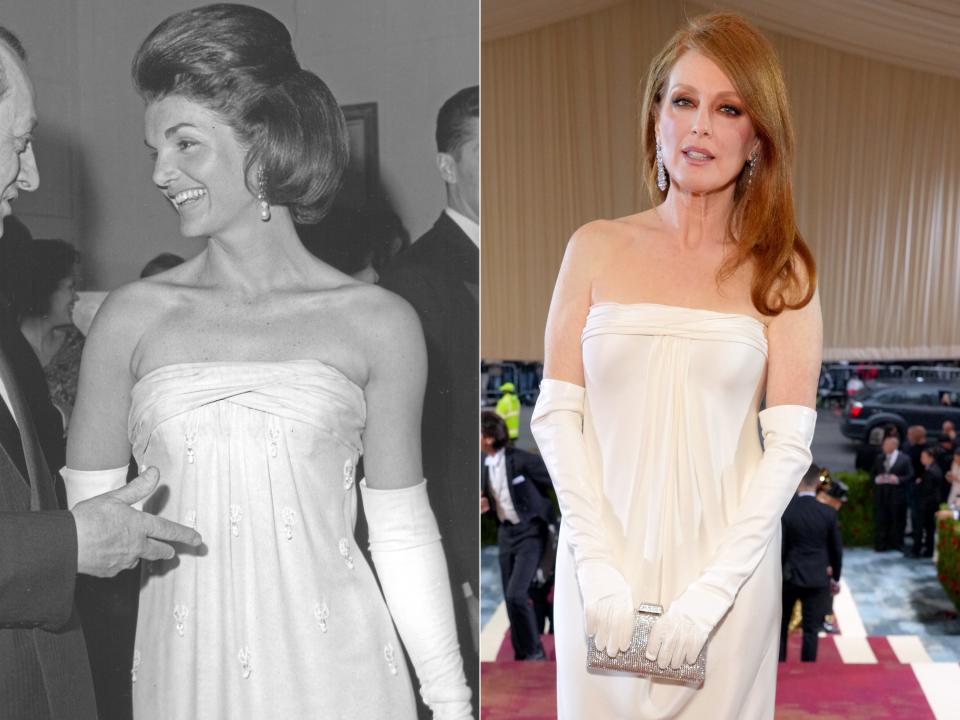 Julianne Moore was inspired by Jackie Kennedy Onassis.