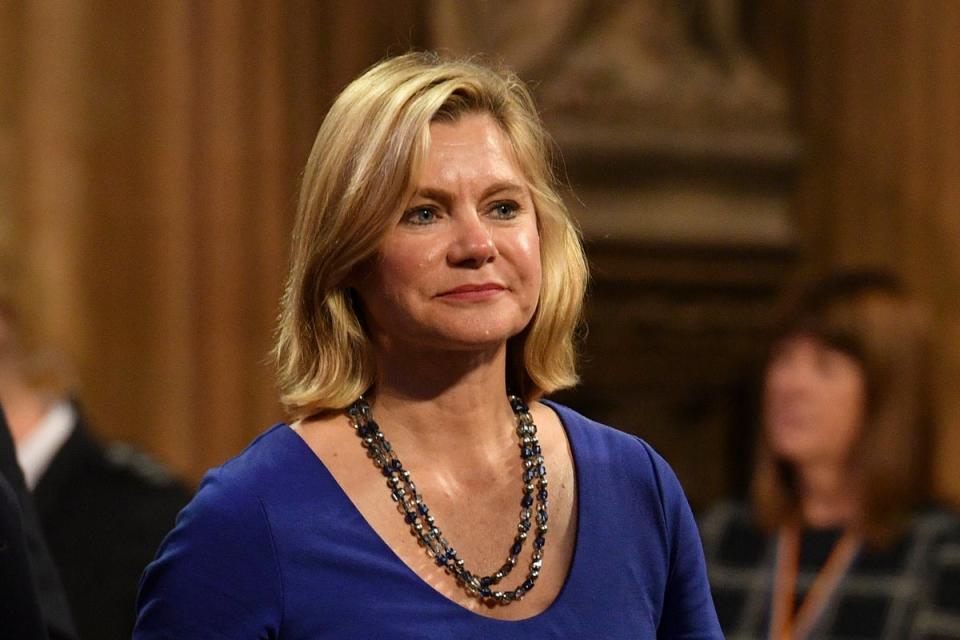 Former Tory minister and ‘levelling up’ architect Justine Greening (PA Archive)