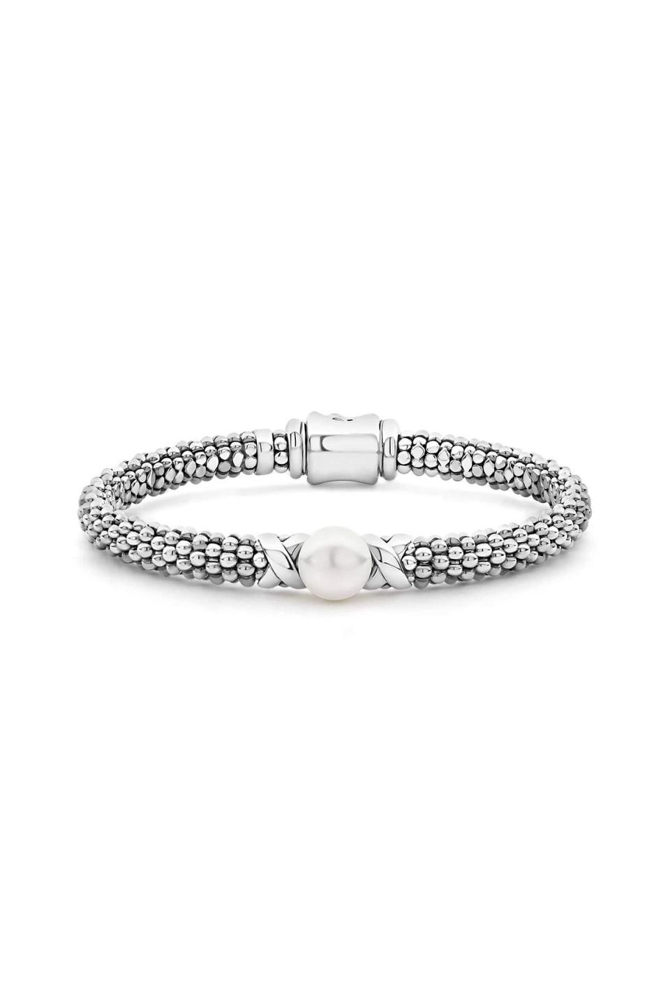 13) Luna Pearl Bracelet