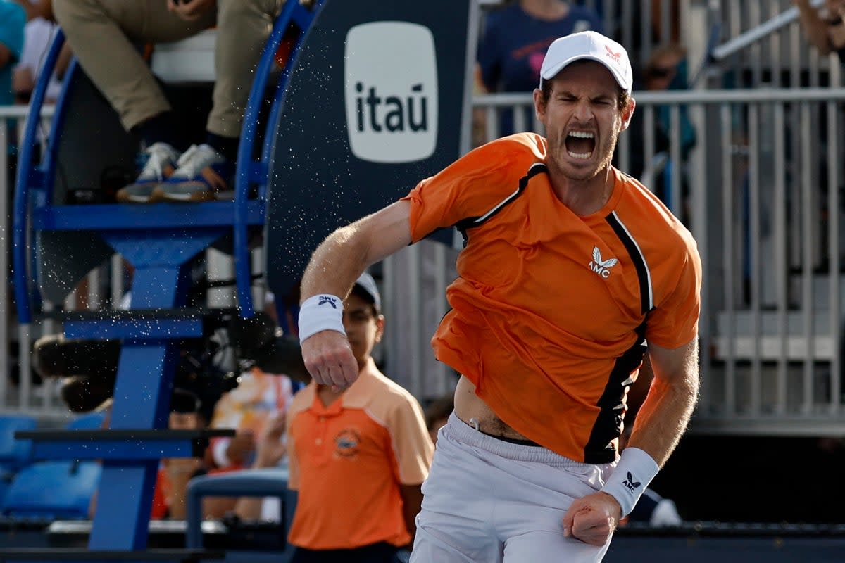 Andy Murray at the Miami Open (USA TODAY Sports via Reuters Con)