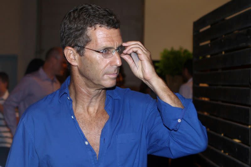 FILE PHOTO: Steinmetz is seen during a business event in Tel Aviv