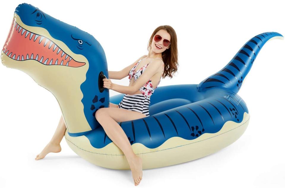 giant pool floats for adults, t-rex