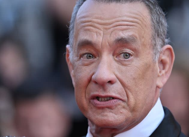 Tom Hanks attends the premiere of 