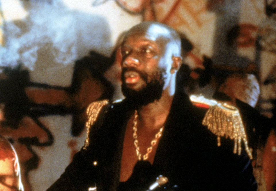 Isaac Hayes in "Escape from New York"