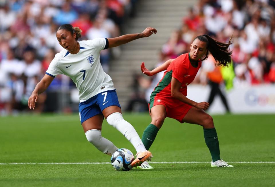 Lauren James impressed in the No. 10 position in the second half (Action Images via Reuters)