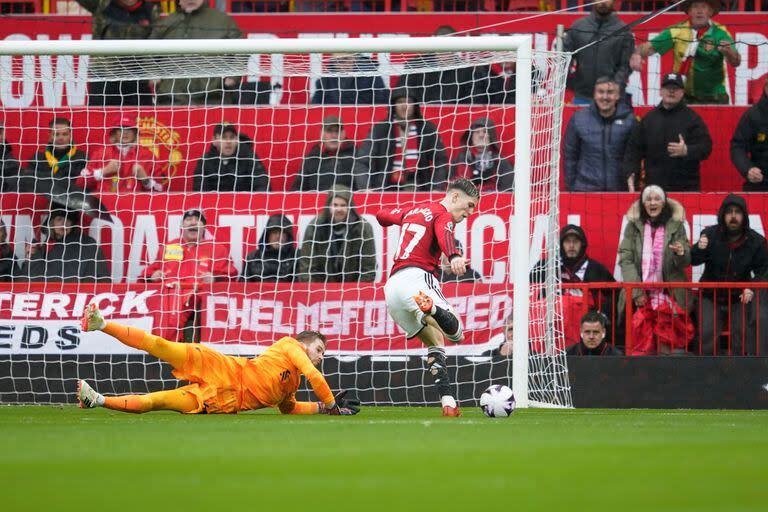 Alejandro Garnacho viene de anotar contra Liverpool y ahora Manchester United actuará en casa de Bournemouth, por la Premier League.