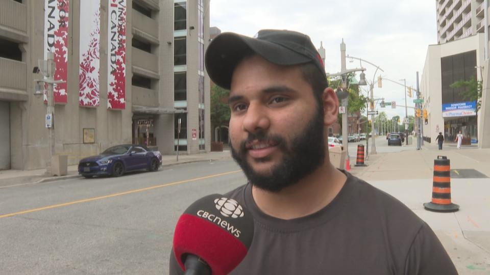 Adil Ahmad says he doesn't find Windsor's roads too bad, having learned to drive in Pakistan. 