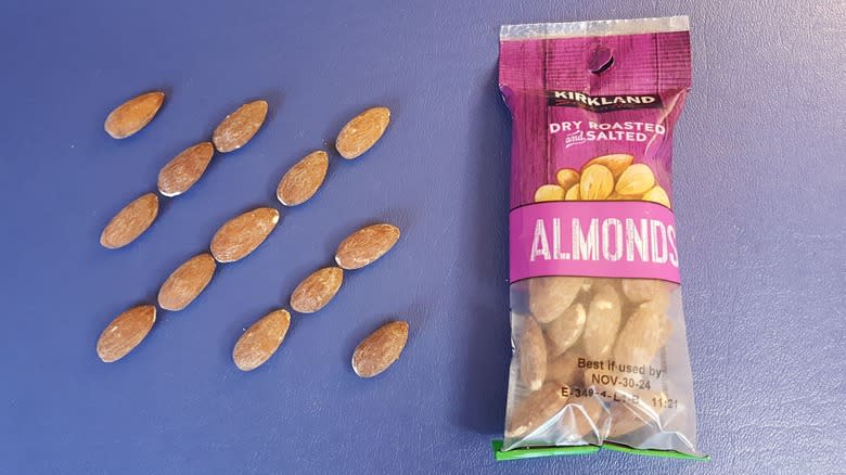 Bag of almonds