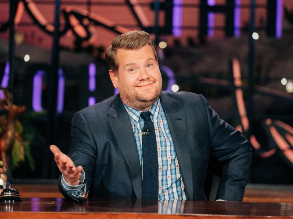 James Corden has also been the subject of criticism – albeit not from his ‘Late Late Show’ colleagues (CBS)