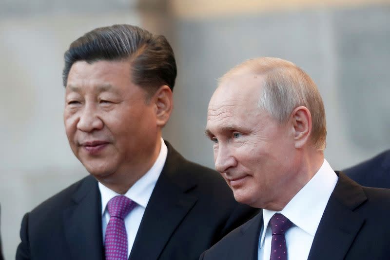 FILE PHOTO: Chinese President Xi Jinping visits Russia