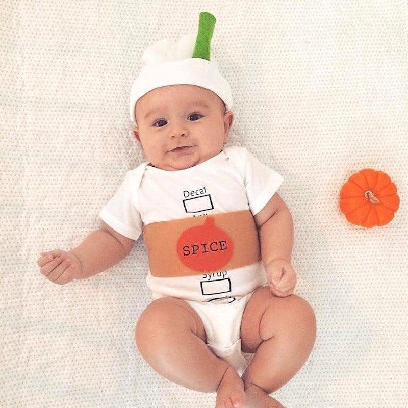 Baby Pumpkin Spice Latte Costume