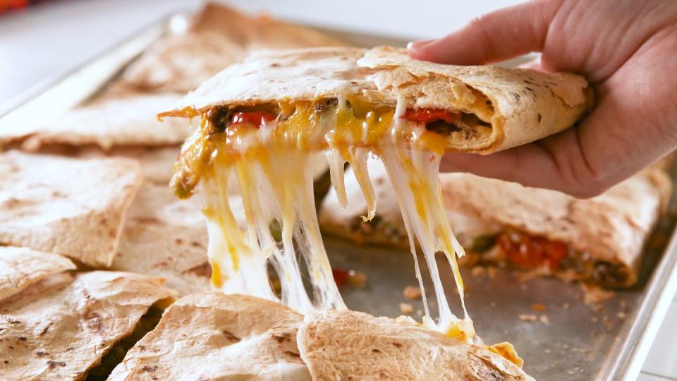 Sheet Pan Quesadillas